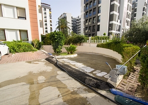 Просторная квартира 3+1 с видом на море в Коньялты