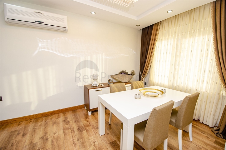 Квартира 3+1 с мебелью в комплексе в 5 минутах от моря