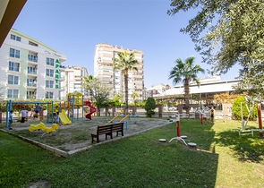 Квартира 3+1 с мебелью в комплексе в 5 минутах от моря