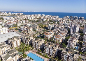 Квартира 3+1 с мебелью в комплексе в 5 минутах от моря