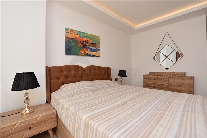 Двухкомнатная квартира в районе Махмутлар