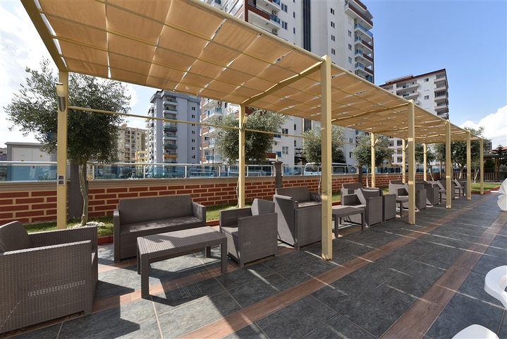 Двухкомнатная квартира в районе Махмутлар