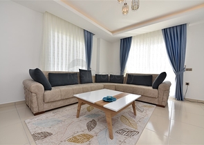 Двухкомнатная квартира в районе Махмутлар