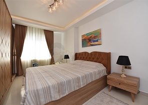 Двухкомнатная квартира в районе Махмутлар