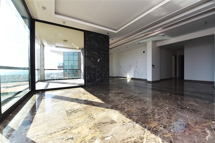 Апартаменты в центре Алании с панорамным видом