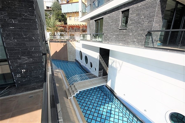 Апартаменты в центре Алании с панорамным видом