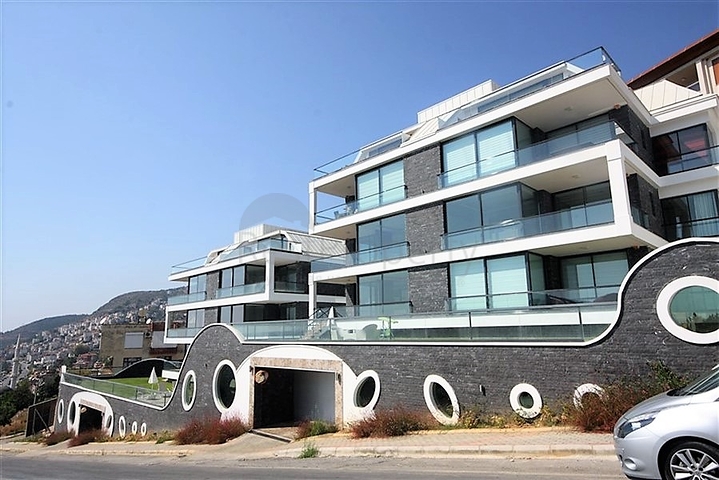 Апартаменты в центре Алании с панорамным видом