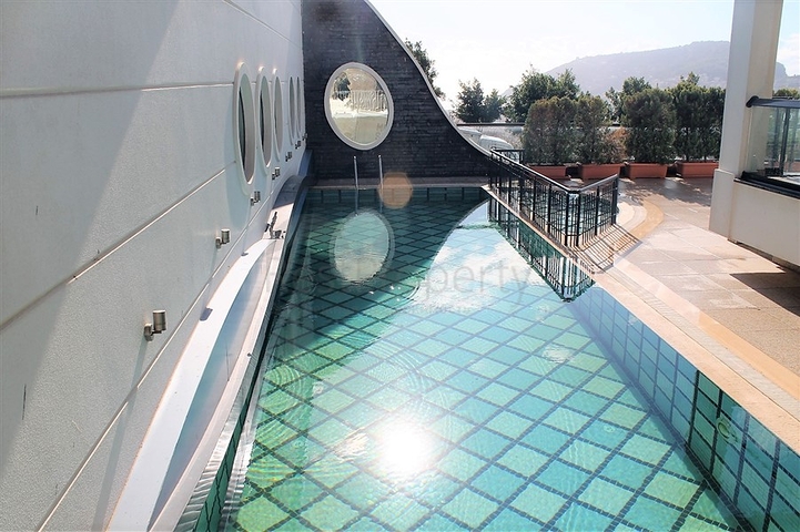 Апартаменты в центре Алании с панорамным видом