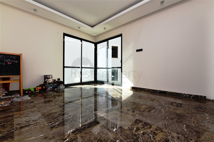 Апартаменты в центре Алании с панорамным видом