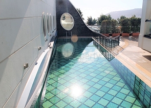 Апартаменты в центре Алании с панорамным видом