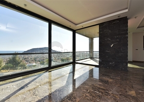 Апартаменты в центре Алании с панорамным видом