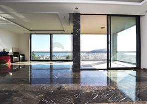 Апартаменты в центре Алании с панорамным видом