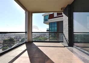 Апартаменты в центре Алании с панорамным видом