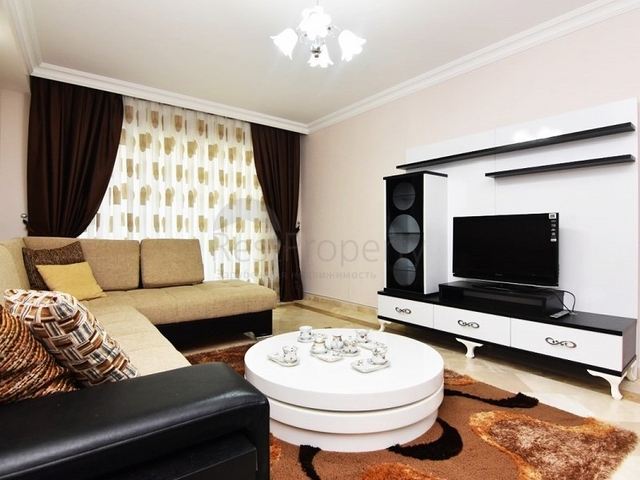 Трехкомнатная квартира с мебелью в комплексе с инфраструктурой