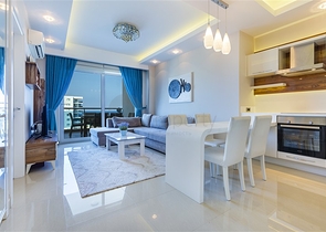 Двухкомнатная квартира в Махмутлар