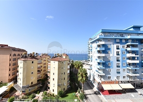 Шикарная квартира 2+1 с мебелью в 100 м от моря в районе Махмутлар, Алания