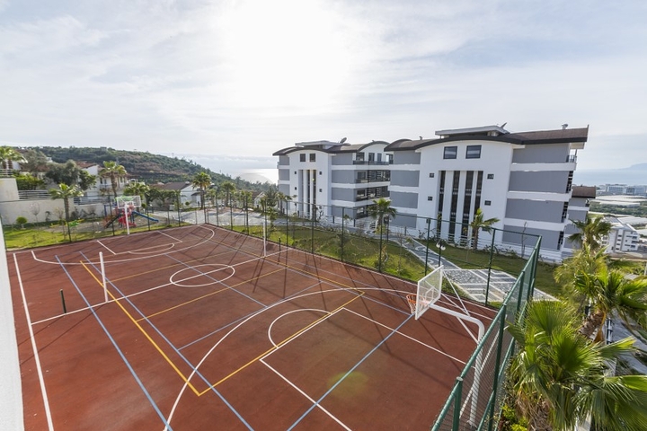 Элитная квартира 3+1 в районе Каргыджак, Алания