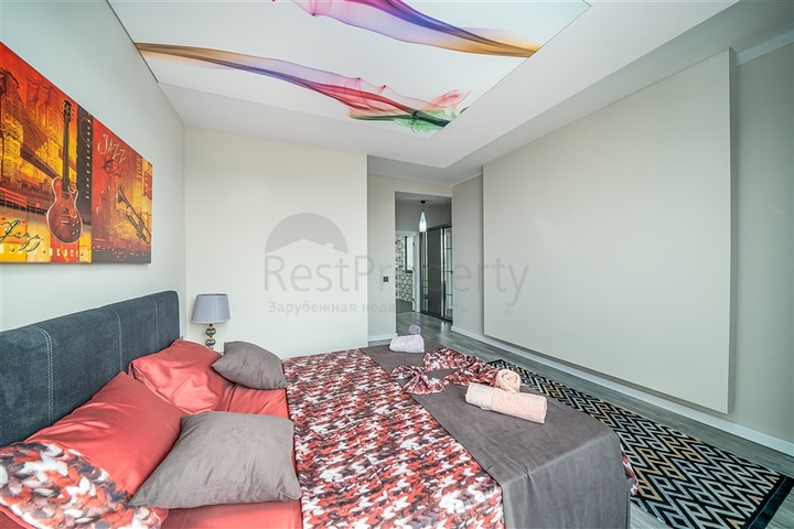 Элитная квартира 3+1 в районе Каргыджак, Алания