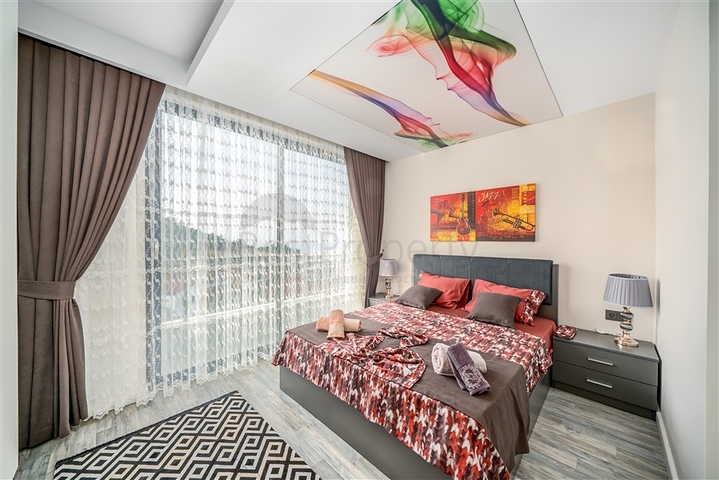 Элитная квартира 3+1 в районе Каргыджак, Алания