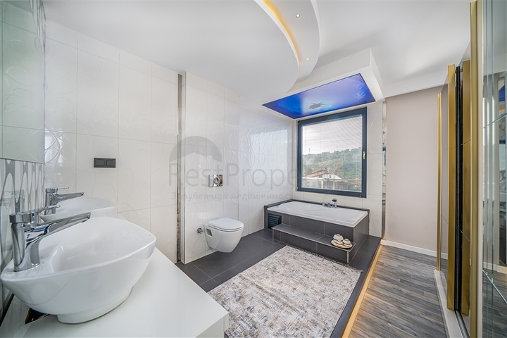 Элитная квартира 3+1 в районе Каргыджак, Алания