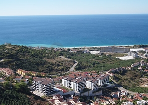 Элитная квартира 3+1 в районе Каргыджак, Алания