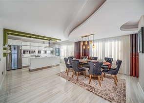 Элитная квартира 3+1 в районе Каргыджак, Алания