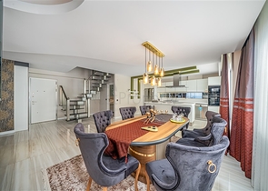 Элитная квартира 3+1 в районе Каргыджак, Алания