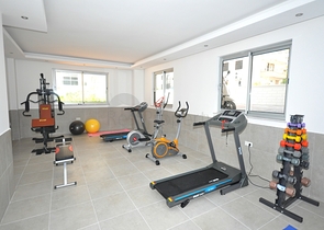 Квартира планировкой 2+1 в новом доме в Махмутларе