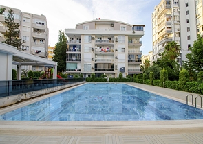 Квартира 2+1 в микрорайне Лиман Коньяалты 600 м до моря