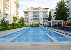 Квартира 2+1 в микрорайне Лиман Коньяалты 600 м до моря