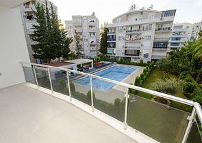 Квартира 2+1 в микрорайне Лиман Коньяалты 600 м до моря