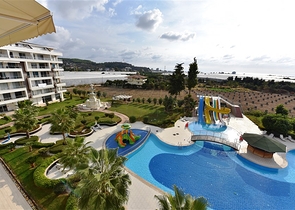 Квартира 2+1 в новом комплексе в Демирташе