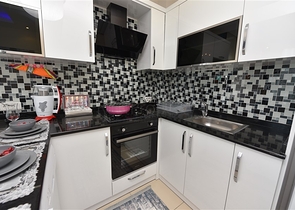 Просторная двухкомнатная квартира в Махмутларе