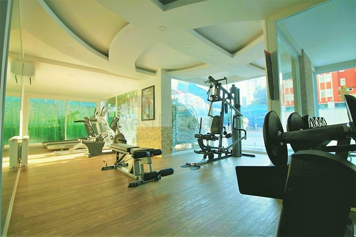 Двухкомнатная квартира в центре Махмутлара 