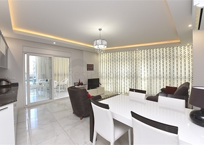 Двухкомнатная квартира в центре Махмутлара 