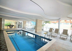 Двухкомнатная квартира в центре Махмутлара 