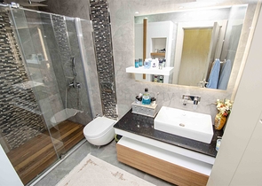 Элитная квартира 5+1 с выходом в сад в Унжалы Коньяалты