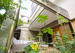 Элитная квартира 5+1 с выходом в сад в Унжалы Коньяалты