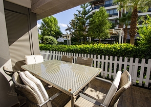 Элитная квартира 5+1 с выходом в сад в Унжалы Коньяалты