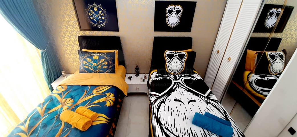 Апартаменты на первой береговой линии в районе Махмутлар 