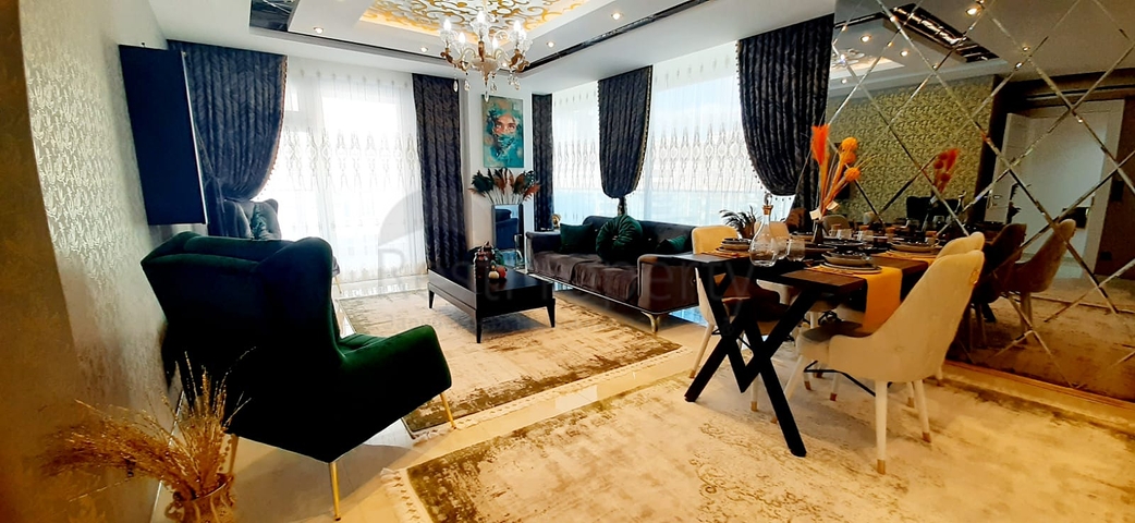 Апартаменты на первой береговой линии в районе Махмутлар 