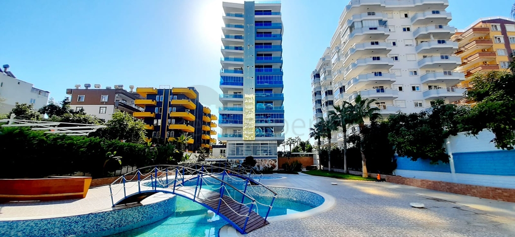 Апартаменты на первой береговой линии в районе Махмутлар 