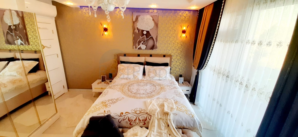 Апартаменты на первой береговой линии в районе Махмутлар 