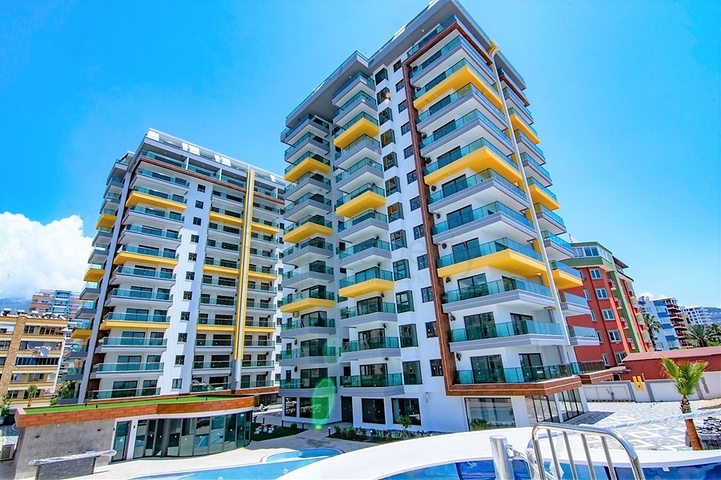 Квартиры 2+1 в новом престижном комплексе на первой береговой линии