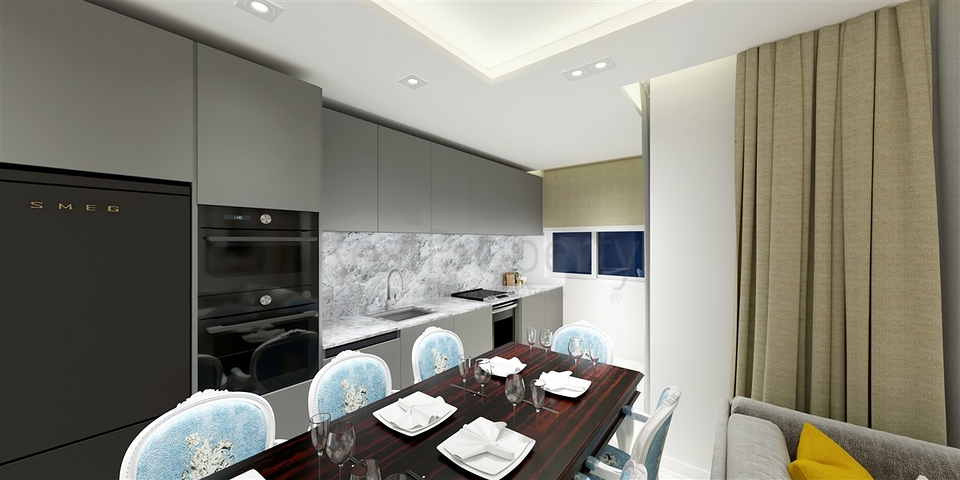 Новый проект в районе Махмутлар