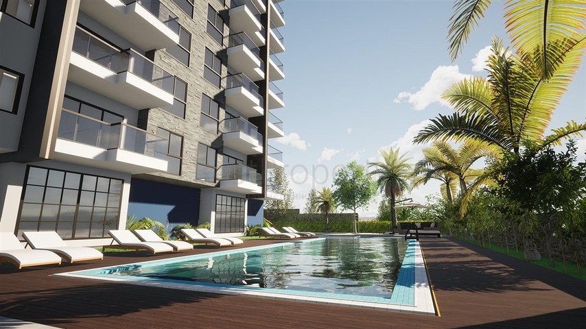 Новый проект в районе Махмутлар