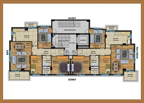 Просторные пентхаусы 3+1 на продажу в центре Анталии