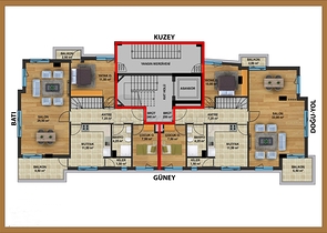 Просторные пентхаусы 3+1 на продажу в центре Анталии