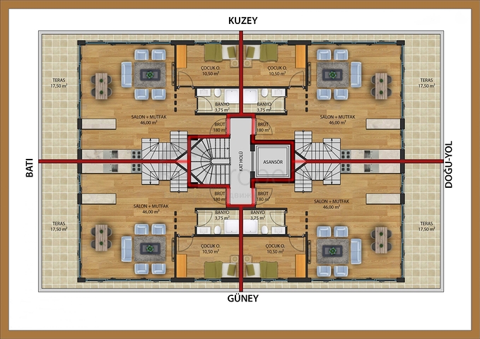 Инвестиционный проект в районе Коньяалты Анталья