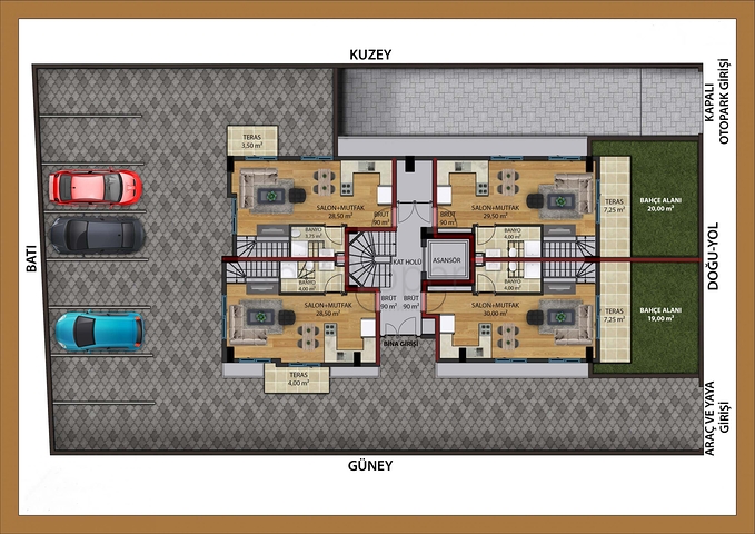 Инвестиционный проект в районе Коньяалты Анталья